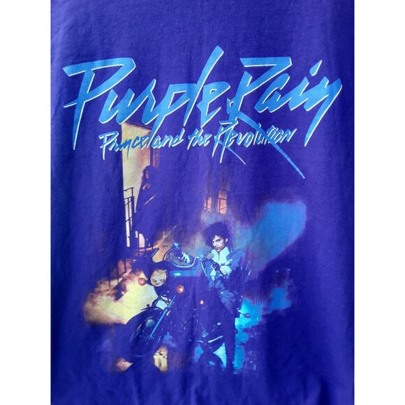 Prince and The Revolution Purple Rain T-Shirt Prince Estate Adult S - Picture 1 of 6